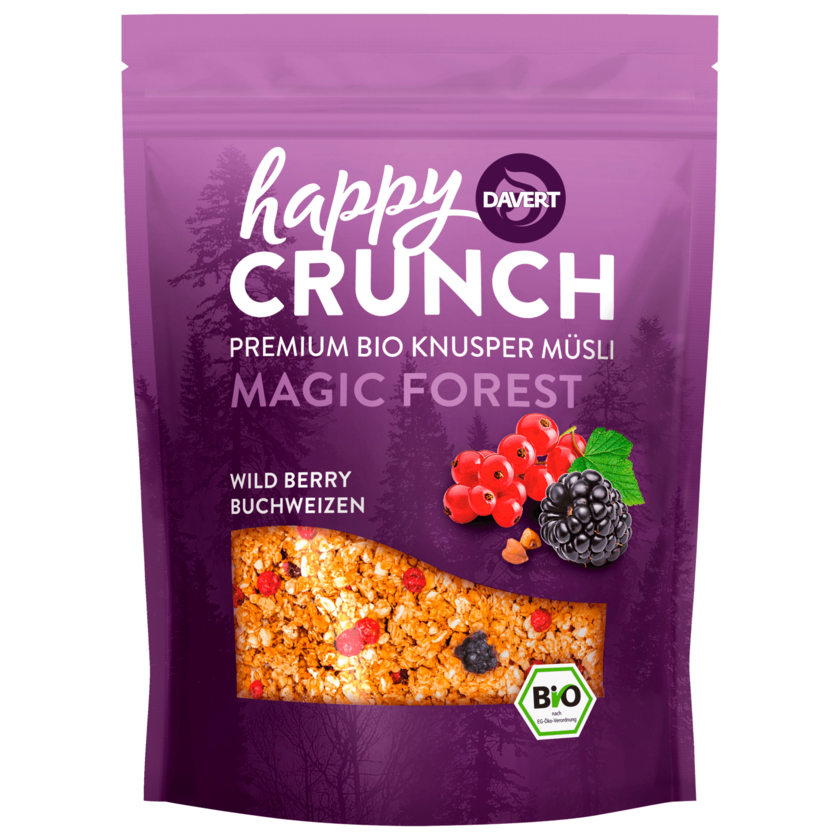 Davert Bio Knuspermüsli Happy Crunch Magic Forest 325g